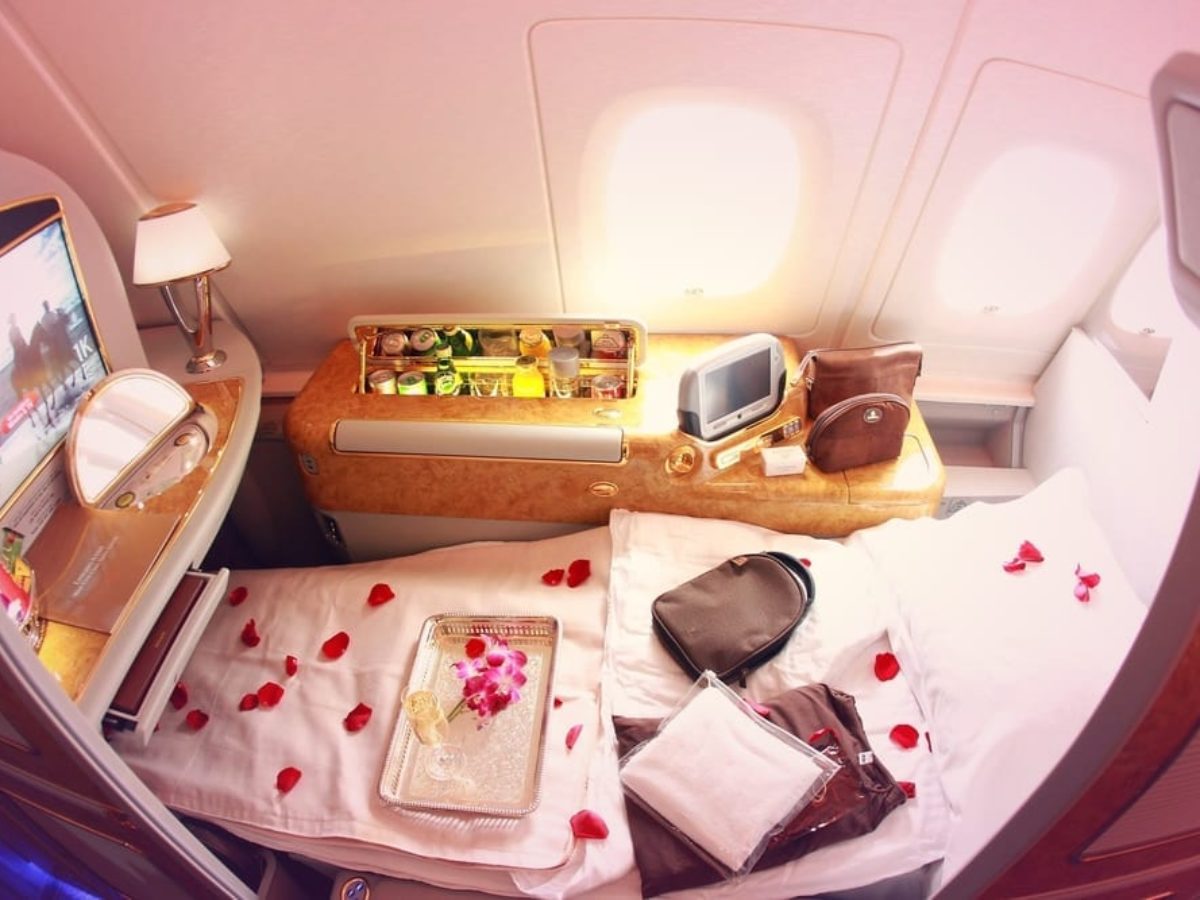 You Can Fly EMIRATES FIRST CLASS Around 