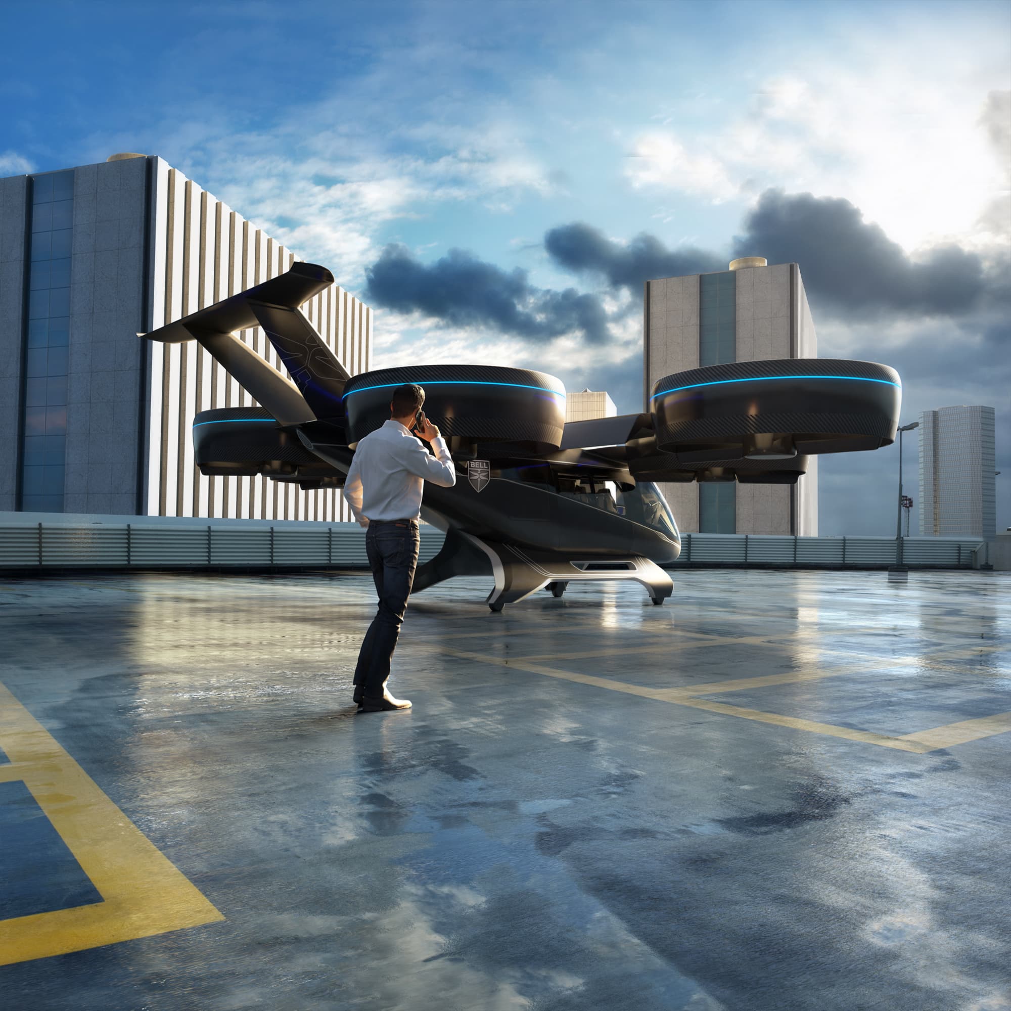 Here's What Uber's First Flying Taxis Might Look Like...