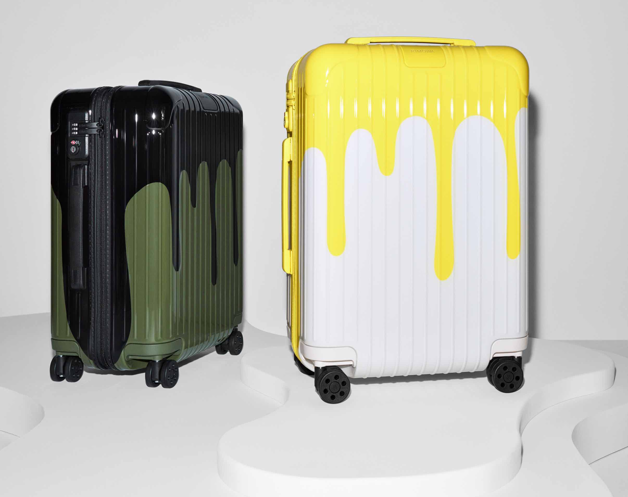 Chaos Gives RIMOWA's Essential Cabin Suitcase A Paint Splash - GQ